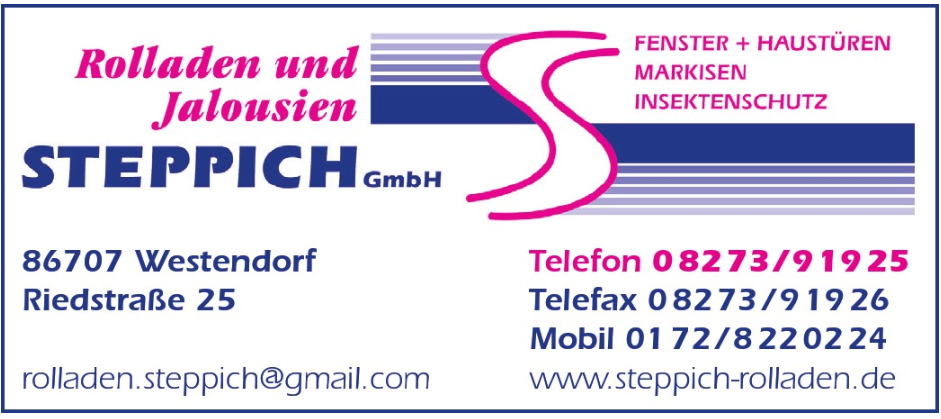 Rolladen und Jalousien Steppich GmbH
